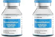 reconstitution solutions 20ml x 2 QTY plastic Vial