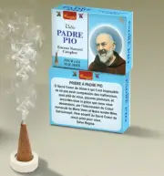 Box Of 10 Cones D Incense Padre Pio
