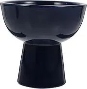 OFFSCH 1Pc Delicate Ceramic Dessert Cup Elegant Yoghurt Ice Cream Serving Bowl Standing Cup for Bars Restaurants Smooth Finish Present for Housewarming