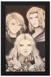 Memories of Azem - FFXIV Fanart 2023 Contest Finalist - Emet Selch, Hydaelyn etc