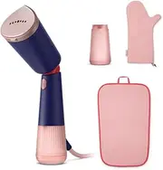 [Philips] 5000 Series Handheld Steamer - Powerful 1400W, Continuous Steam, Two Water Tanks, Fast Heat-Up in 35s, Eco & Max Settings, Adjustable Head, Soleplate Made of Metal, Accessories(STH5030/20)
