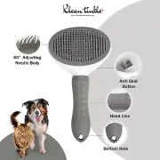 Pet Hair Brush Remover Tool Cat Dog Grooming Dematting Comb Needle Self Cleaning