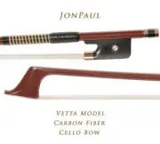 JonPaul Vetta Gold Mounted Carbon Composite Cello Bow