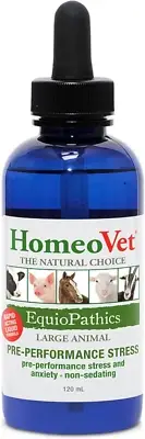 Homeovet Equine Pre Performance Stress 150 Ml - Horse Calming Behavioural Aid fo