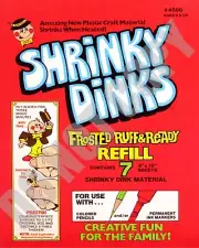 1970s Shrinky Dinks Box Cover Milton Bradley Colorforms Toys Repro 8x10 Photo