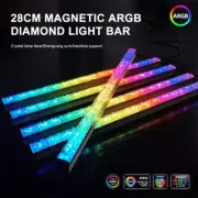 RGB Light Strip 5V 3PIN ARGB LED Diamond Magnetic Computer Case Atmosphere Lamp