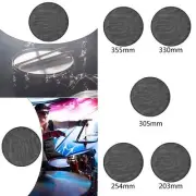 Bass Drum Head Silent Drum Pad Practice Drum Pad Metal Drum Mute Snare Drum