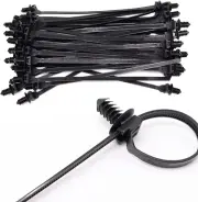 Push Mount Zip Ties 8 Inch Cable Zip Tie