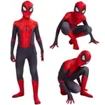 新款蜘蛛人英雄遠征連體緊身衣 漫威電影COSPLAY服裝 動漫角色扮演