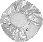 MOLUCKFU Spare Tire Cover with Windproof Hooks Wheel Sleeve for Suvs Trailers Cars Rvs Installation Secure Fastening Keeps Tires Protected and Vehicle Exterior Clean