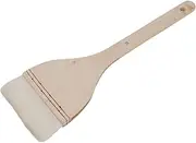 3.5In Wool Paint Brush Ergonomic Wood Handle Design 3.5in Soft Smoothing Oil Painting Board Brush