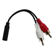 B2G1 Free 3.5mm 1/8 Stereo F / M Mini Jack to 2 RCA Plug Adapter Audio Y Cable