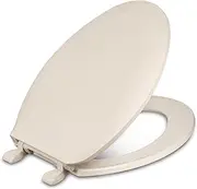 [Centoco] 1600-106-A Plastic Elongated Toilet Seat with Closed Front, Bone