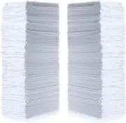 SIMPLI-MAGIC 79006-100PK Shop Towels 14”X12”, White, (Pack of 100)