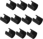 JUMPLAWN 10pcs Flag Pole Clips for Soccer Training Durable Clips for Enhanced Stability Agility Training Equipment Secure Connection for Field Marking and Lawn Flags