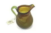 Phoenician style Hebron glass Small Size Pitcher Hand Made Glass Home Decor