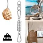 Stainless Steel Heavy Duty Hammock Hanging Chair Carabiner Swivel Hooks caMAO