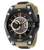 Invicta Aviator Automatic Men's 50mm Japanese Automatic Khaki Watch 40283