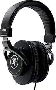 Mackie MC-100 Closed Over Ear Headphones for Studio Monitoring, DJs, Content Production and Home Music Enjoyment