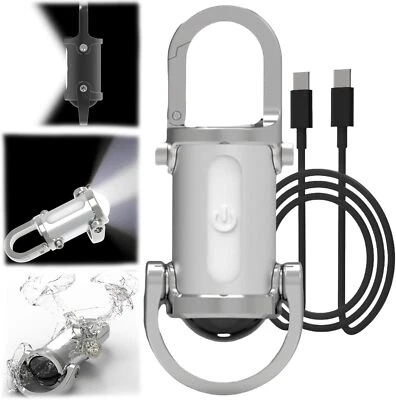 Lumilink Mini Torch Flashlight Keychain Waterproof Rechargeable Emergency Power