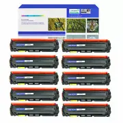 10PK CF410A 477A Black Toner Cartridge for HP LaserJet M452dw M452nw M452dn M452