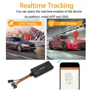 4G Vehicle 8-Pin GPS Tracker – Real-Time Tracking, Engine Cut-Off, Voice Monitor