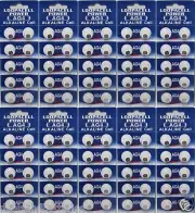100 LOOPACELL AG4 377 Alkaline Button Cell Coin batteries