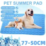 Pet Cooling Mat Dog Cat Puppy Sofa Gel Non-Toxic Bed Summer Self-cool Cold Pad L