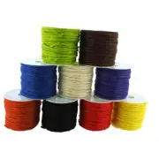 9 Colors 2mm Jute Twine Hand Knitting Cord String Beading Thread Beading thread