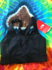 Women’s XS TNF The North Face Flashdry Racerback Stow-N-Go Bra NWT Black