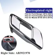 Silver For Mazda BT50 2012-2018 2019 AB3921970 Right side Inner Door Handle