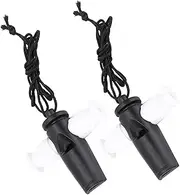 Samba Whistle Musical Instrument ABS Set with Nylon Rope for Kids