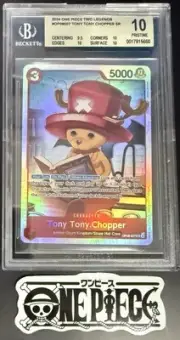 BGS 10 One Piece OP08-007 SR Tony Tony.Chopper - English - Two Legends - Graded