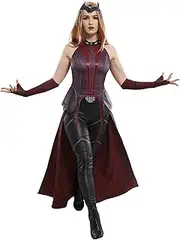 Cospaly.fm Women’s Heroine Sleeveless Coat Cosplay Costume with Outer Skirt and Long Gloves
