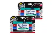 8x Crayola Take Note! Quick-Dry White Board Markers Chisel Tip Writing Pen