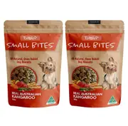 2x Tidbits 180g Small Bites Dog/Pet Biscuits Kangaroo Treats Healthy Oven Baked
