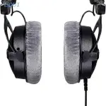 LIDU1 耳機天鵝絨, 用於 BEYERDYNAMIC DT770 DT880 DT990 PRO 耳機更換耳墊耳罩枕