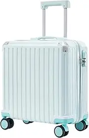 [LHDDAGQAX] Small suitcase, 30L, carry-on, 360 degree rotation, double casters, carry bag, carry case, zippered, shockproof, multi-stage carry bar, travel, business trip, convenient storage, stylish, USB chargin