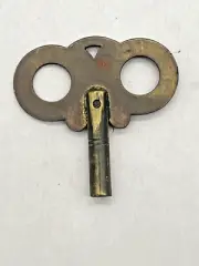 Old Brass Clock Key #8 4.0mm (CM4-9049)