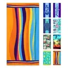 Microfiber Beach Towel Oversized - Quick Dry Beach Towels, Lightweight Thin C...