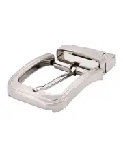 [Cudworth] Brushed Belt Buckle in Silver