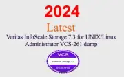 Veritas InfoScale Storage 7.3 for UNIX VCS-261 dump GUARANTEED (1 month update)