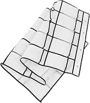 ULTECHNOVO Hanging Shoe Organizer with Compartments Breathable Mesh Pockets for Door Storage Versatile Shoe Rack Socks Gloves for Closet and Pantry