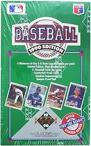 Upper Deck 1991 High Number Baseball Box - 36P, Unopened, Plastic, Trading Cards