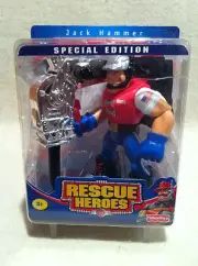 Rescue Heroes Special Edition Jack Hammer Factory Sealed!