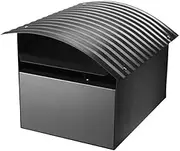 Sandleford Woodland Ripple Letter Box, Grey