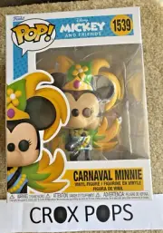 Carnaval Minnie Mouse 1539 Funko Pop Vinyl New in Mint Box + Protector