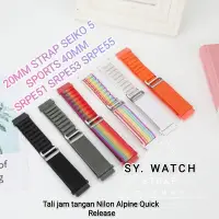 在飛比找蝦皮購物優惠-Yna 20 毫米錶帶 Seiko 5 Sports 40 