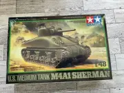 Tamiya - WWII US Medium Tank M4A1 Sherman - 1:48 - 32523-1600