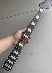 22fret wenge electric Guitar neck Wenge fingerboard white block inlay